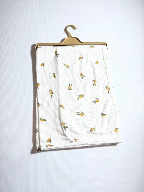 Couverture Douceur aux Motifs Citrons & Olives