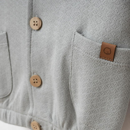 Ensemble naissance écru veste et pantalon – douceur et élégance pour bébé 🤍✨