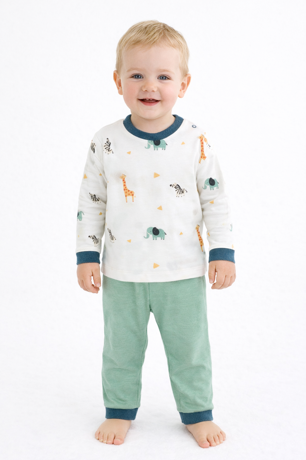 Ensemble bébé Safari – Douceur & Aventure au quotidien 🦒🌿
